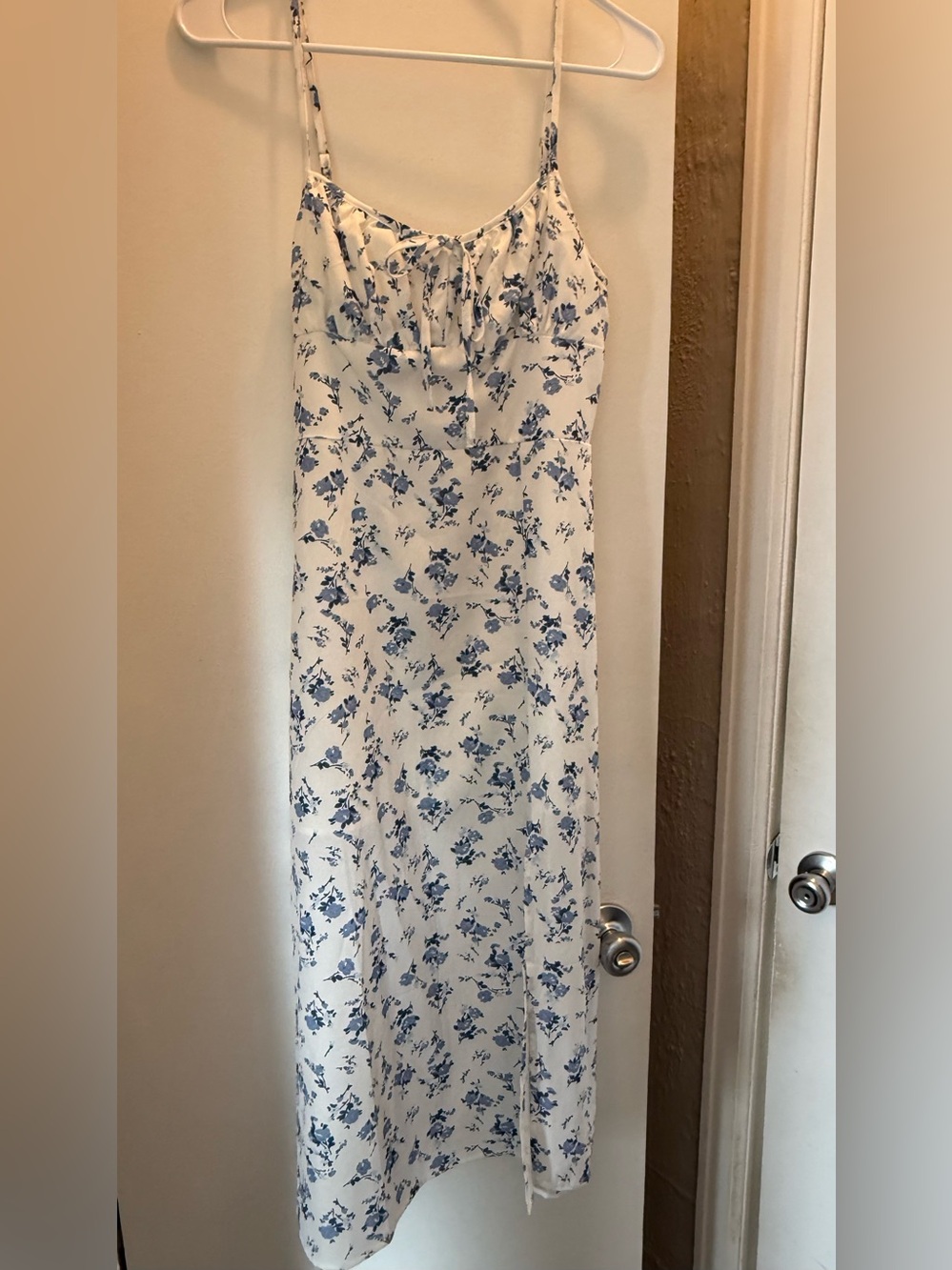 White floral sundress